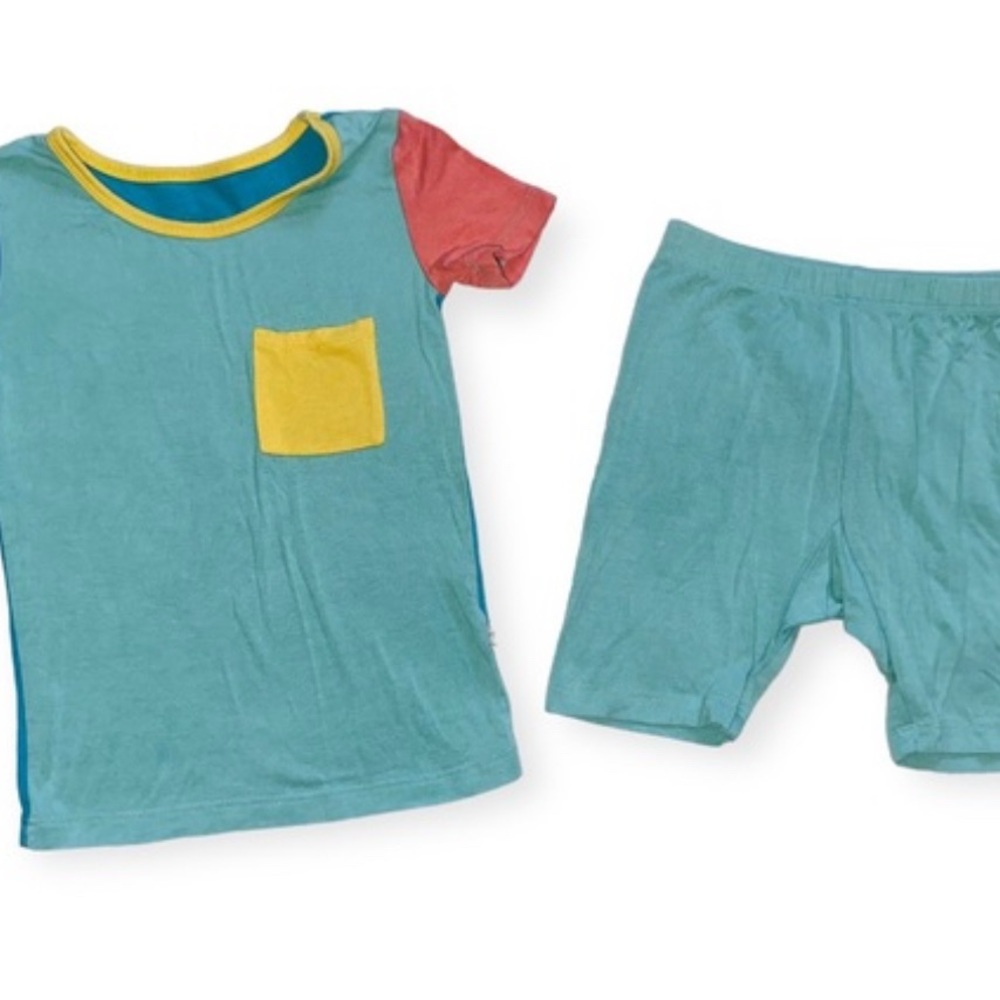 Kyte Baby Colorful Kids' T-Shirt and Shorts Set